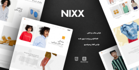 قالب Nixx | قالب HTML فروشگاهی و چندمنظوره